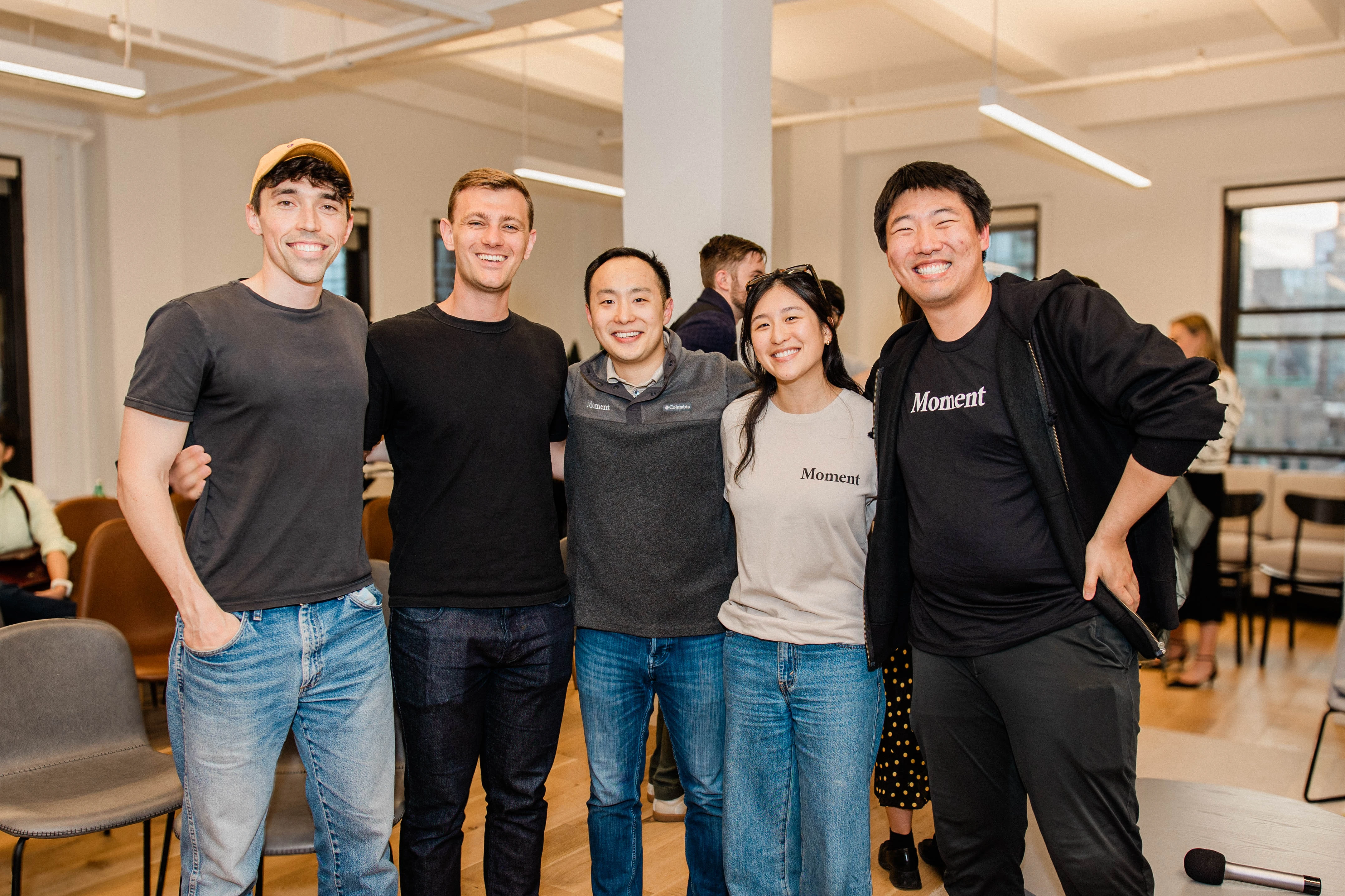 Moment at NY Tech week